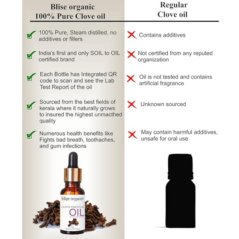 Blise organic Clove Essential Oil