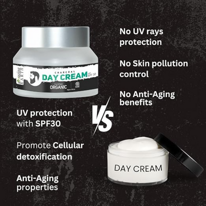 Amazing Earth Certified Organic Charcoal Day Cream