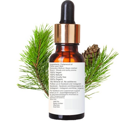 Blise organic Cedarwood Essential Oil