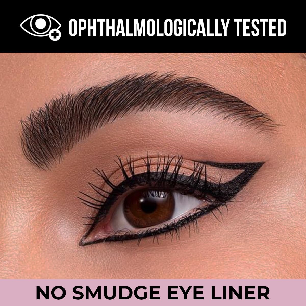 No Smudge Eyeliner - Intense Matte Black | Waterproof 4ml