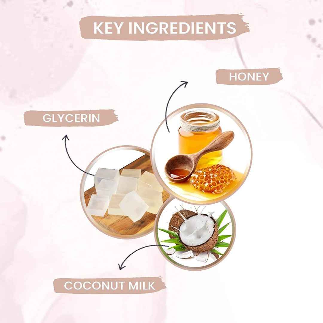byPureNaturals Coconut Milk & Honey Soap