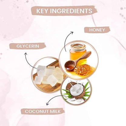 byPureNaturals Coconut Milk & Honey Soap