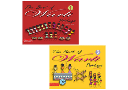 Scholars Hub Best Of Warli Art Paintings Book -Vol 1, Vol 2 (Set Of 2 Books) | 68 Pages