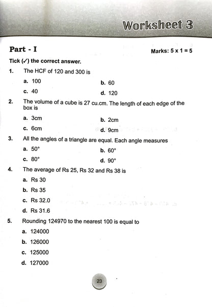 Maths Olympiad Challenger-3.
