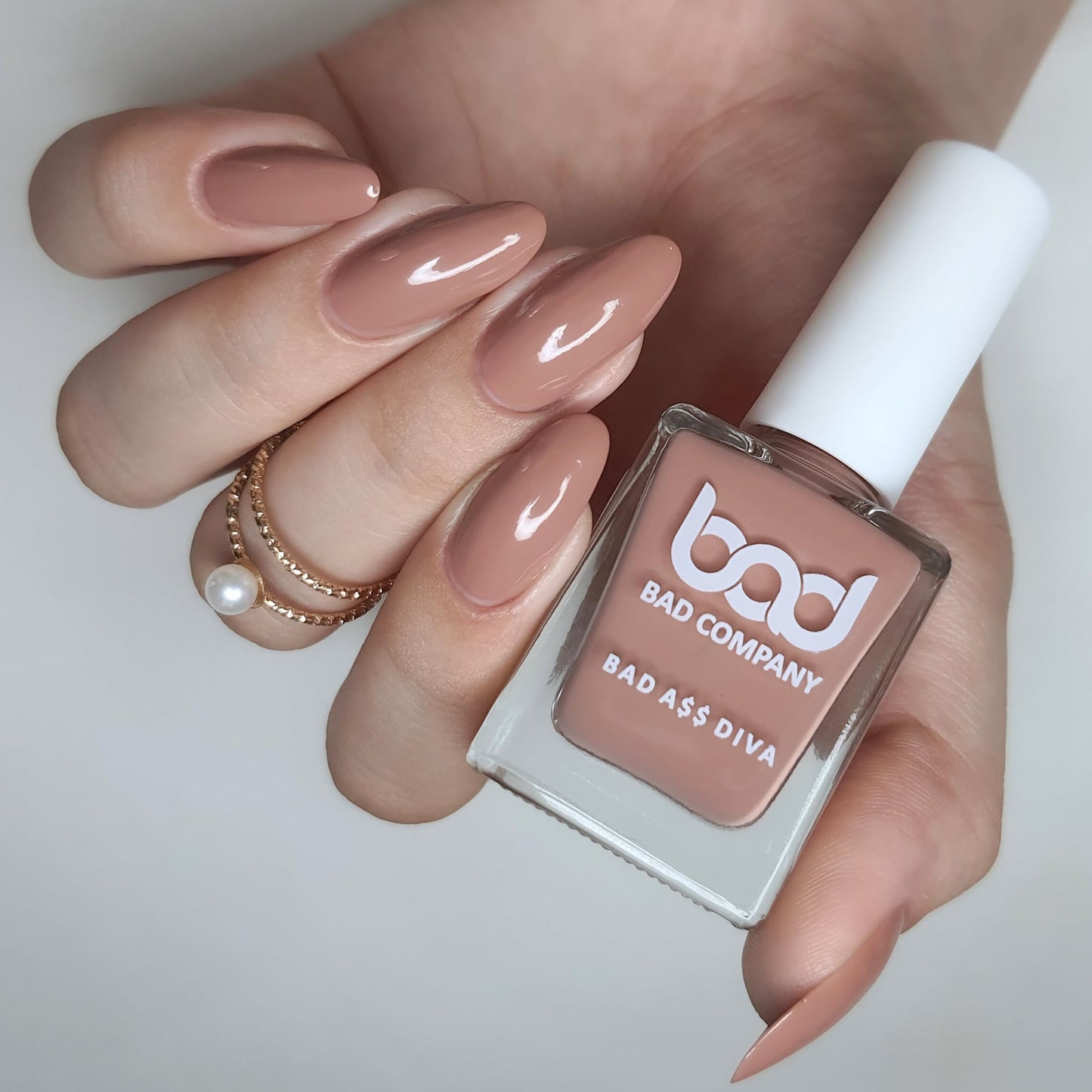 Nude Nail Polish 10ML, Glossy, Long Lasting, Vegan, Quick Dry