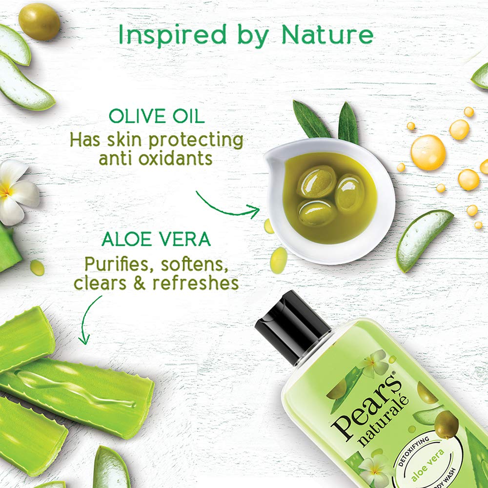 Detoxifying Aloe Vera Body Wash 250ml - Paraben Free