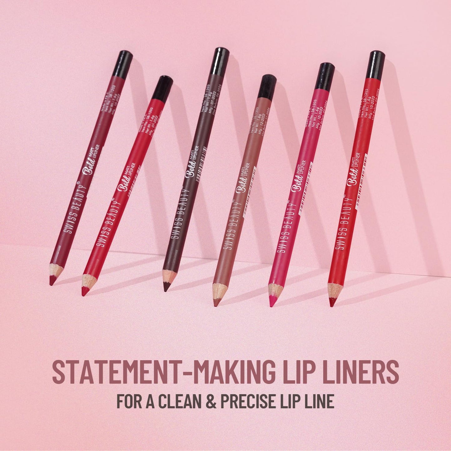Matte Lip Liner Shade 06 | Long-lasting | Non-drying | 1.6g
