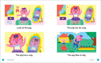 Learn to Read: Phonics Storybook: 25 Simple Stories & Activities for Beginner Readers 