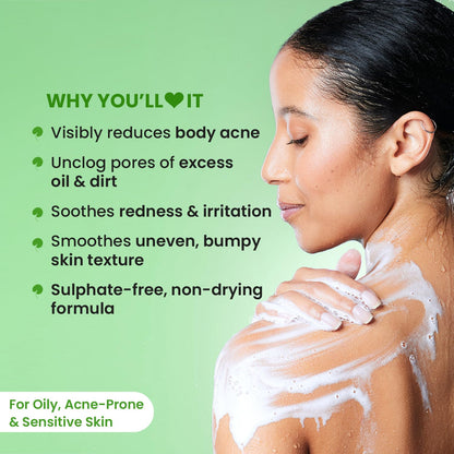 Cica & 1% Salicylic Daily Exfoliating Shower Gel - 250ml