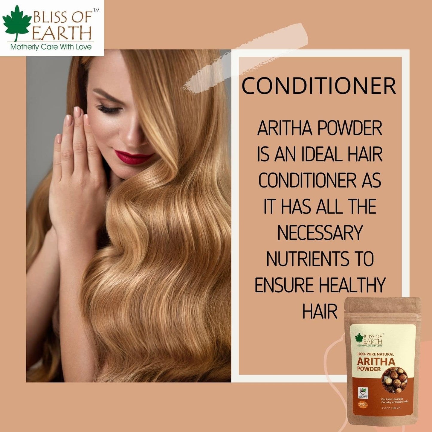 Natural Herbal Hair Care Pack - Amla, Reetha, Shikakai & More
