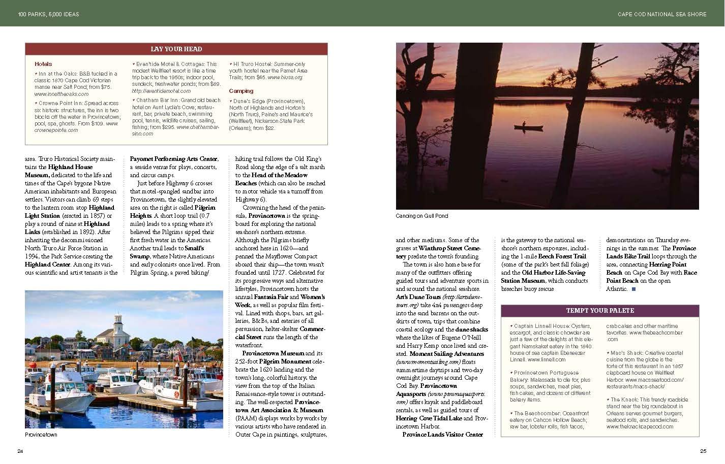 100 Parks, 5,000 Ideas: Where to Go, When to Go, What to See, What to Do 