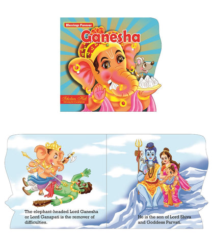 Blessings Forever- Lord Ganesha (Die-Cut Board Book)