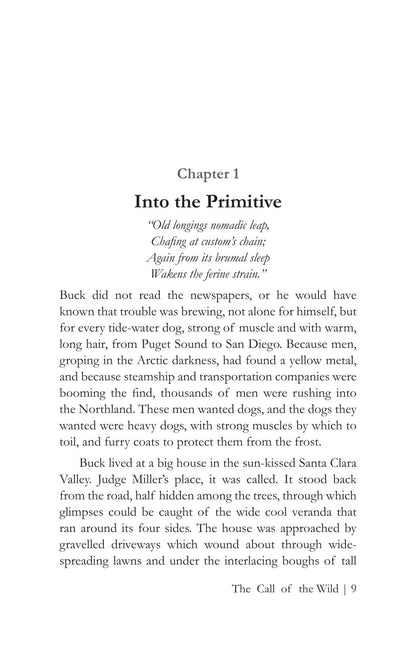 The Call Of The Wild - Jack London