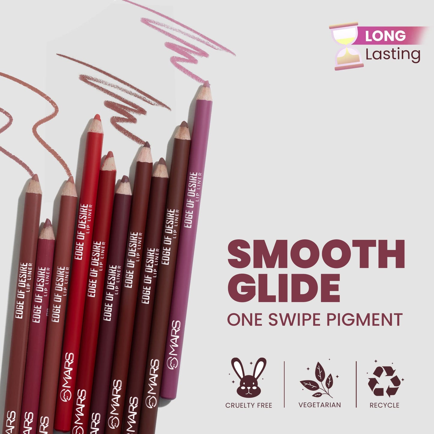 Matte Lip Liner 1.6gm - Choco Butter Satin Finish