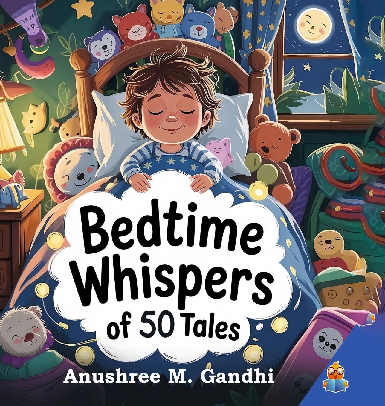 Bedtime Whispers of 50 Tales | Illustrated Bedtime Stories for children | Charming short stories for kids - Anushree M. Gandhi