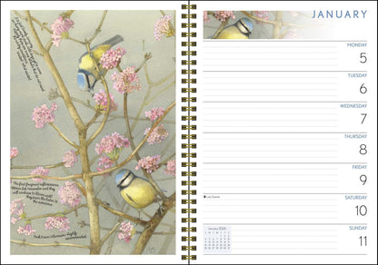 Marjolein Bastin Nature's Inspiration 12-Month 2026 Engagement Calendar 
