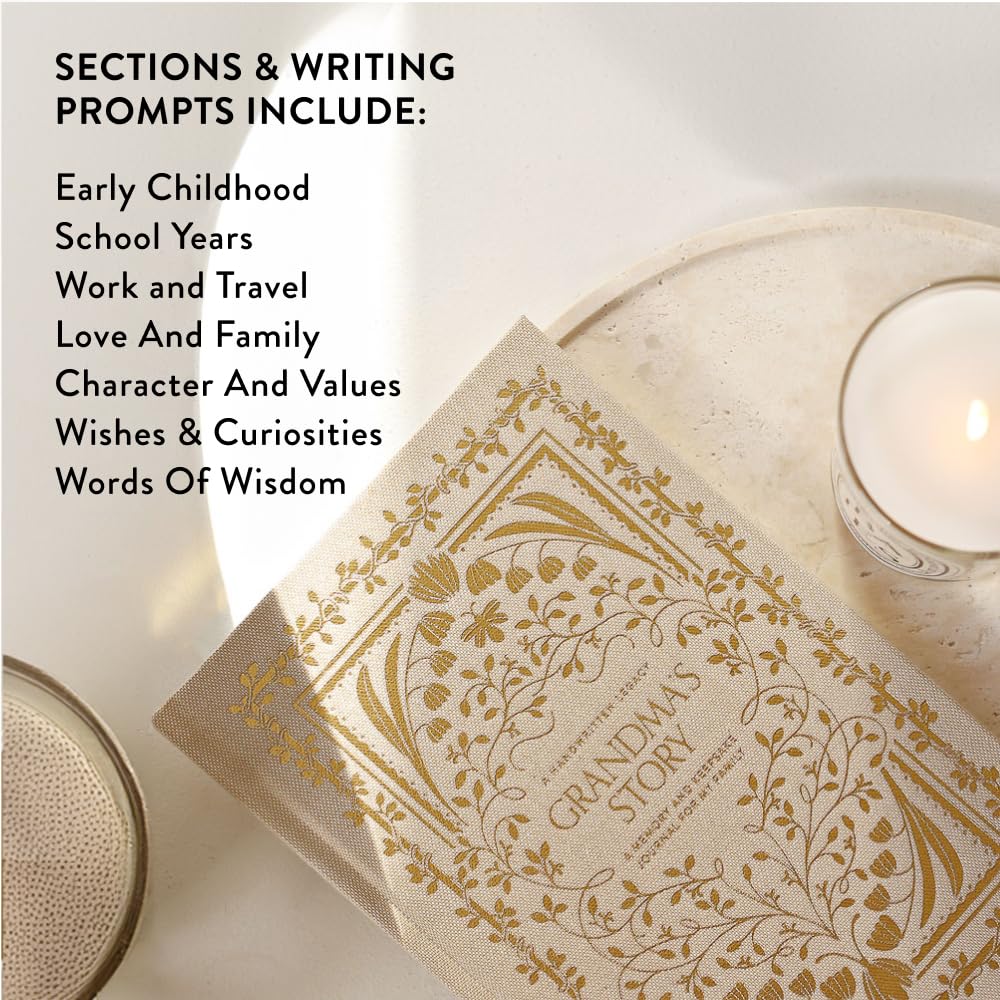 Grandma's Story: A Memory and Keepsake Journal for My Family (Heirloom Story Books and Guided Journals) 