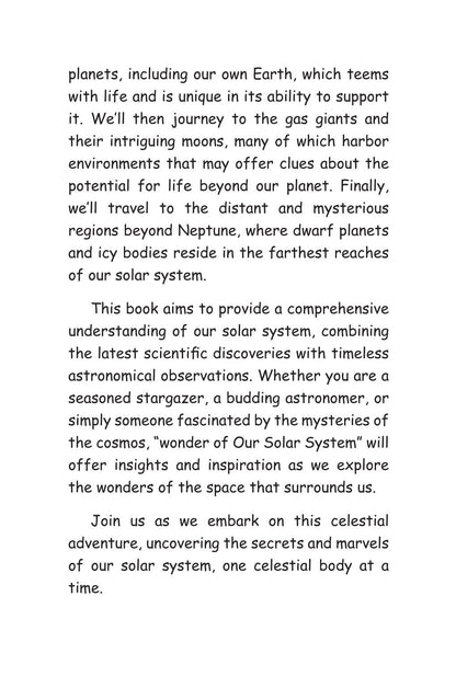 Wonders Of Our Solar System - Unbound Script