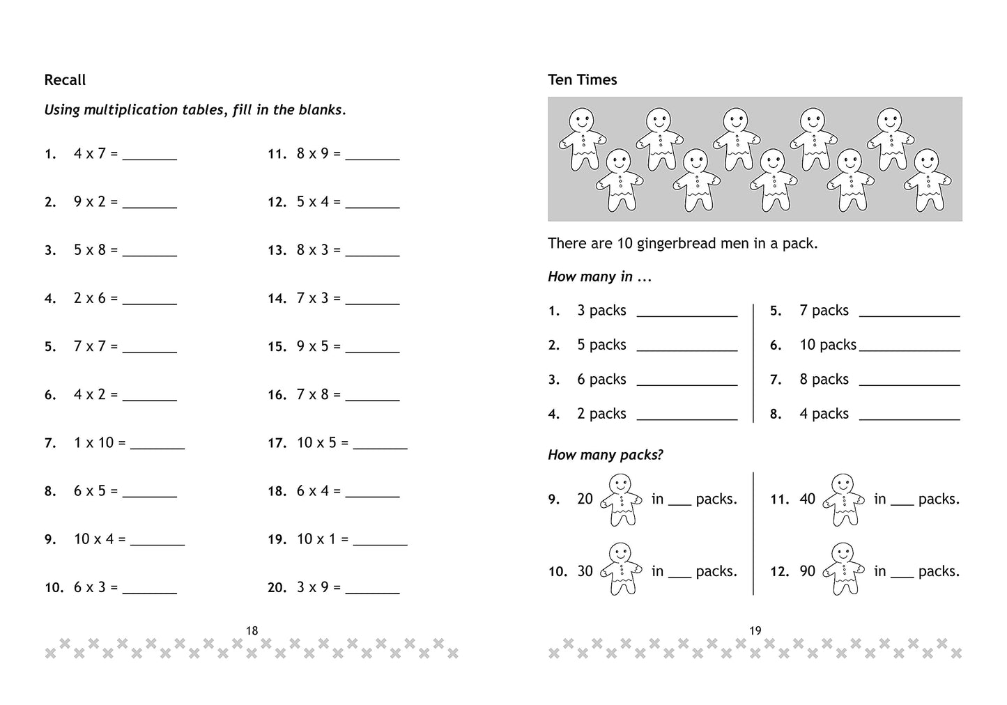 Scholars Hub Addition, Subtraction, Multiplication & Division Book For Kids Combo (Set Of 4 Books) | 192 Pages