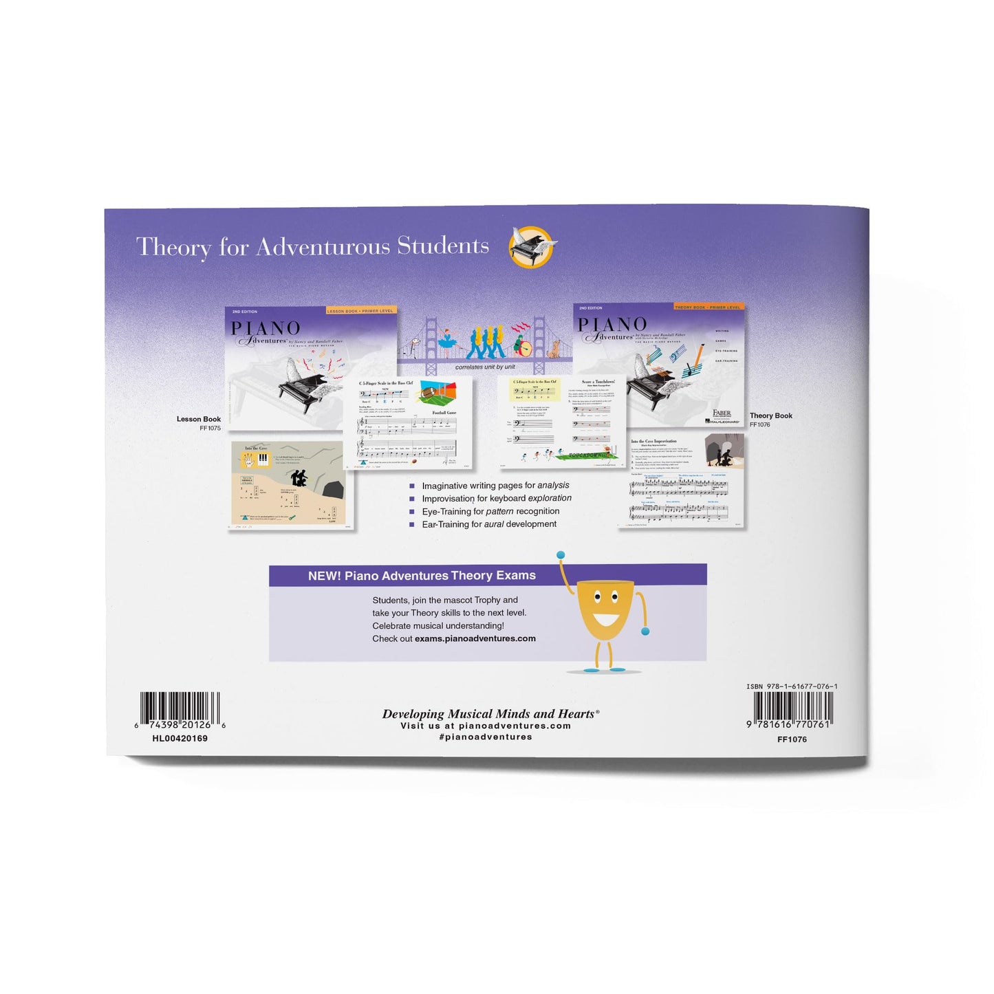 Piano Adventures: Theory Book - Primer Level, 2nd Edition | Beginner Piano Theory Workbook | Faber Piano Book with Music Note Reading and Rhythm Practice | Piano Sheet Music Book for Ear Training 