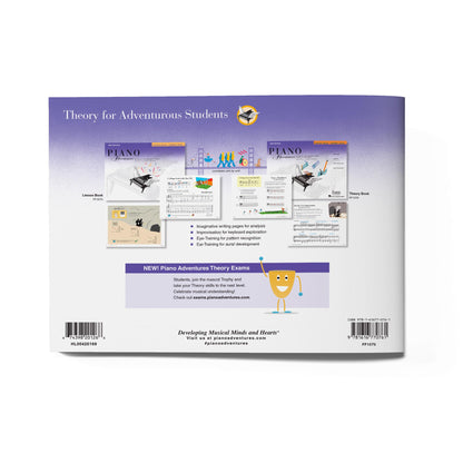 Piano Adventures: Theory Book - Primer Level, 2nd Edition | Beginner Piano Theory Workbook | Faber Piano Book with Music Note Reading and Rhythm Practice | Piano Sheet Music Book for Ear Training 