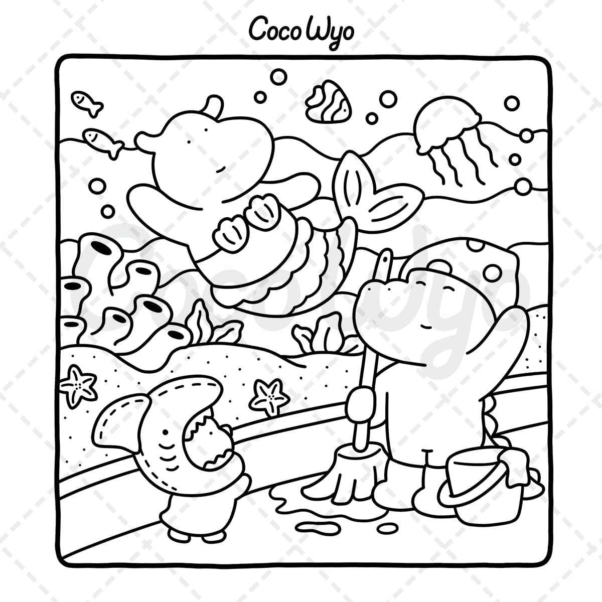 Little Cuddles: Coloring Book for Adults and Teens Featuring Cute Animal Friends for Relaxation (Cozy & Cute Coloring)
