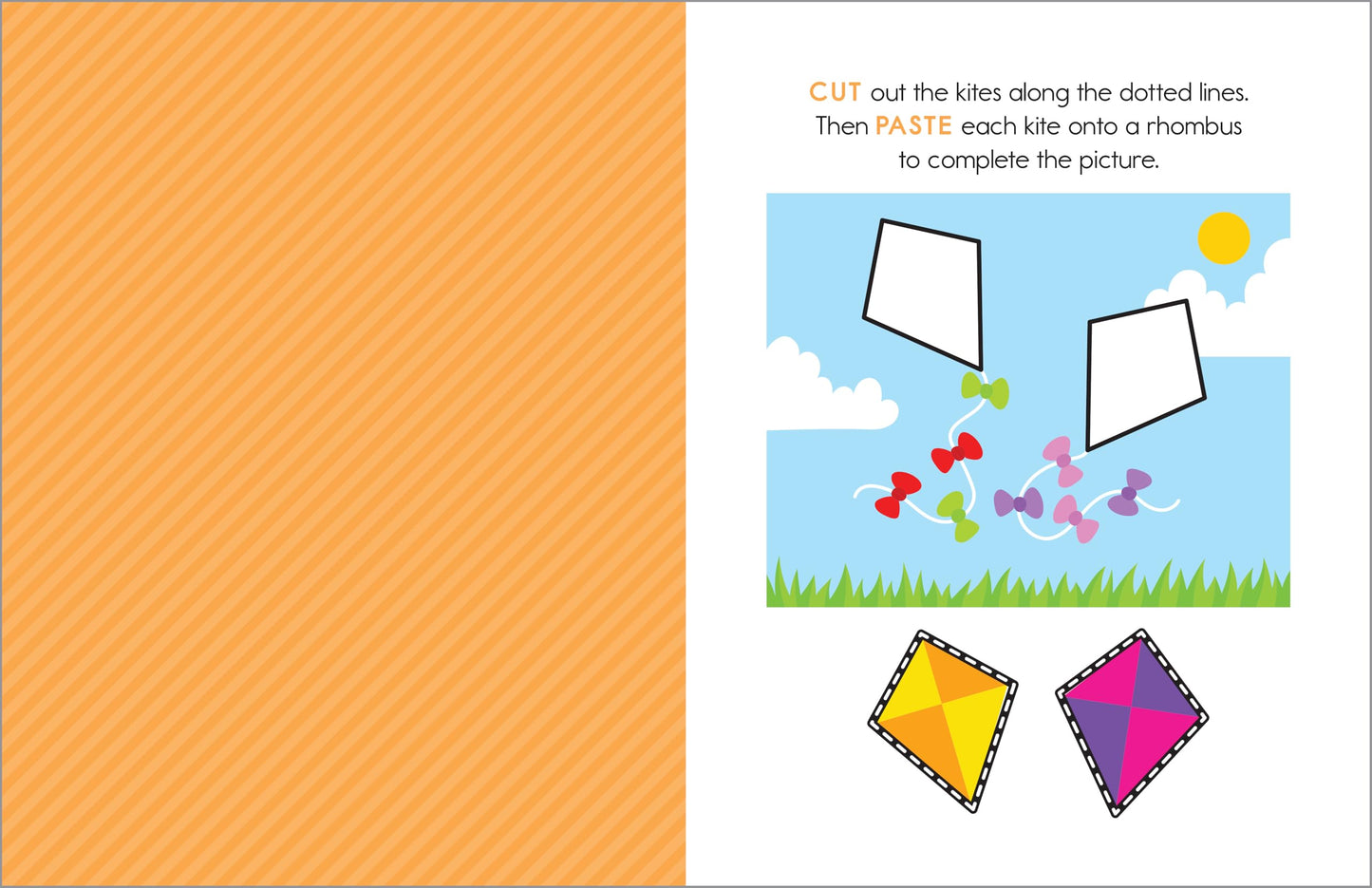My First Scissor Skills Workbook: Cut-and-Paste Activities to Build Hand-Eye Coordination and Fine Motor Skills (My First Preschool Skills Workbooks)