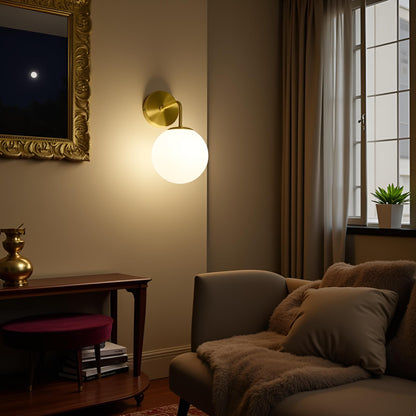 LED Wall Light Up & Down Lighting Modern Design Metal Iron & Frosted Glass Gold Electroplating 30cm