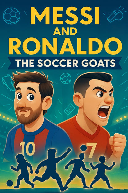 Messi and Ronaldo: The Soccer GOATs: A Kids' Guide to Skills, Spirit, Dreaming Big, and Becoming a True Athlete