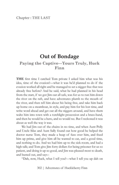 The Adventures Of Huckleberry Finn - Mark Twain