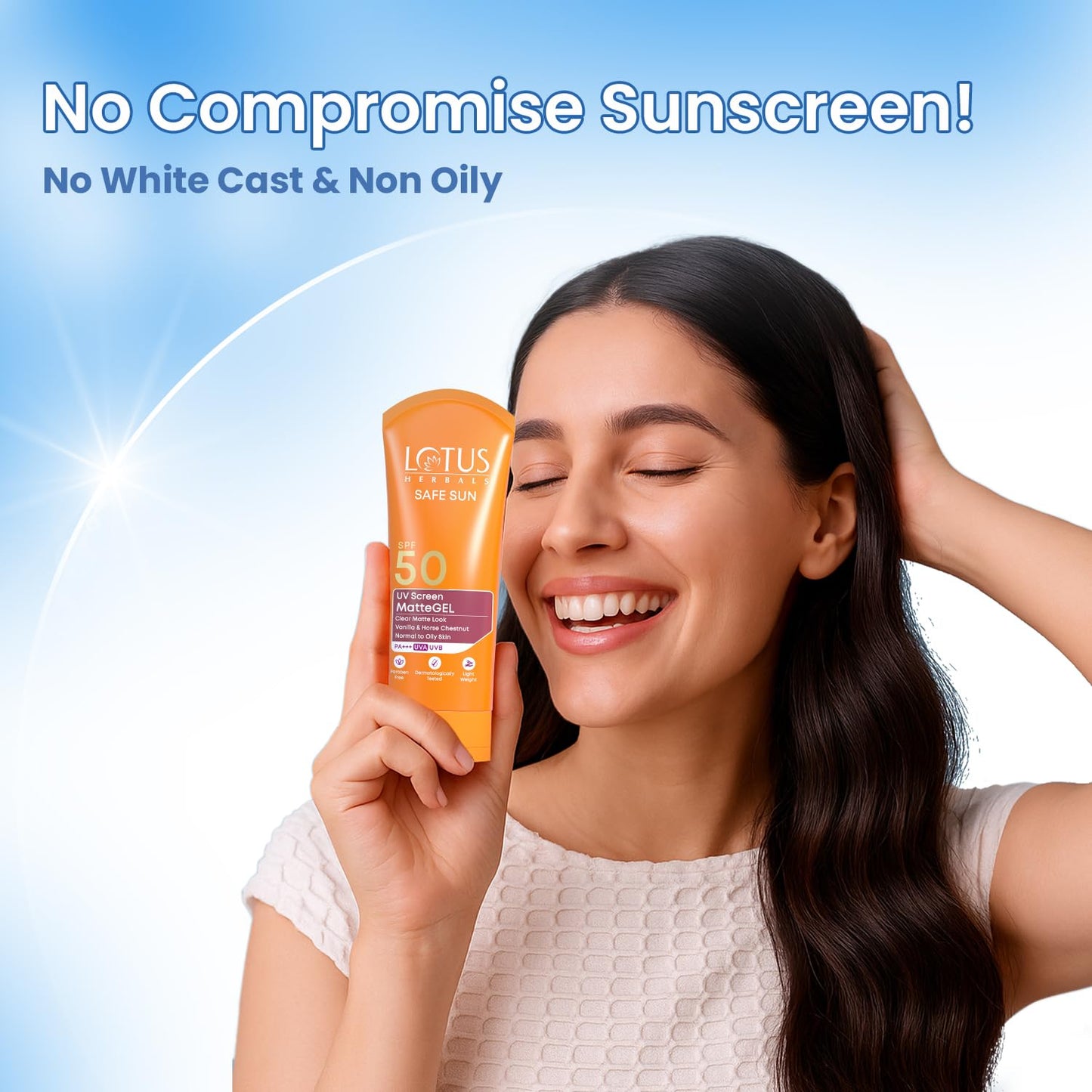 Matte Gel Sunscreen SPF 50 - Broad Spectrum Protection