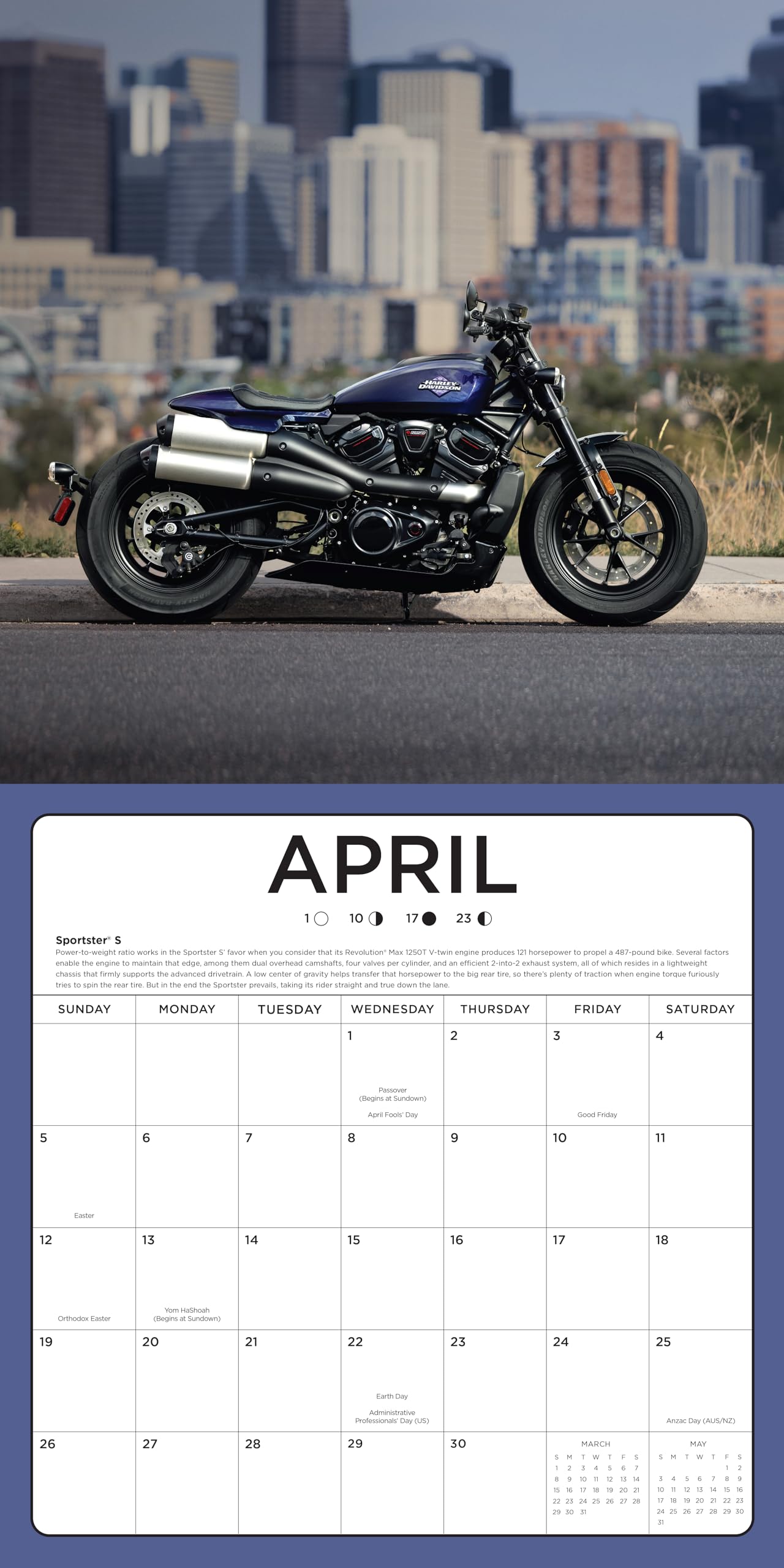 Harley-Davidson 2026 12x12: 16-Month Calendar--September 2025 through December 2026