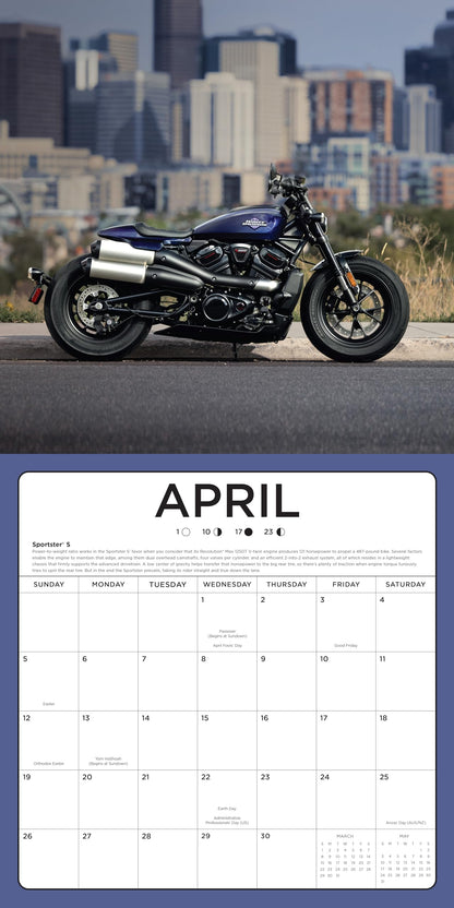 Harley-Davidson 2026 12x12: 16-Month Calendar--September 2025 through December 2026