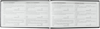 The Standard Pilot Log (Black): ASA-SP-30 (Standard Pilot Logbooks) 