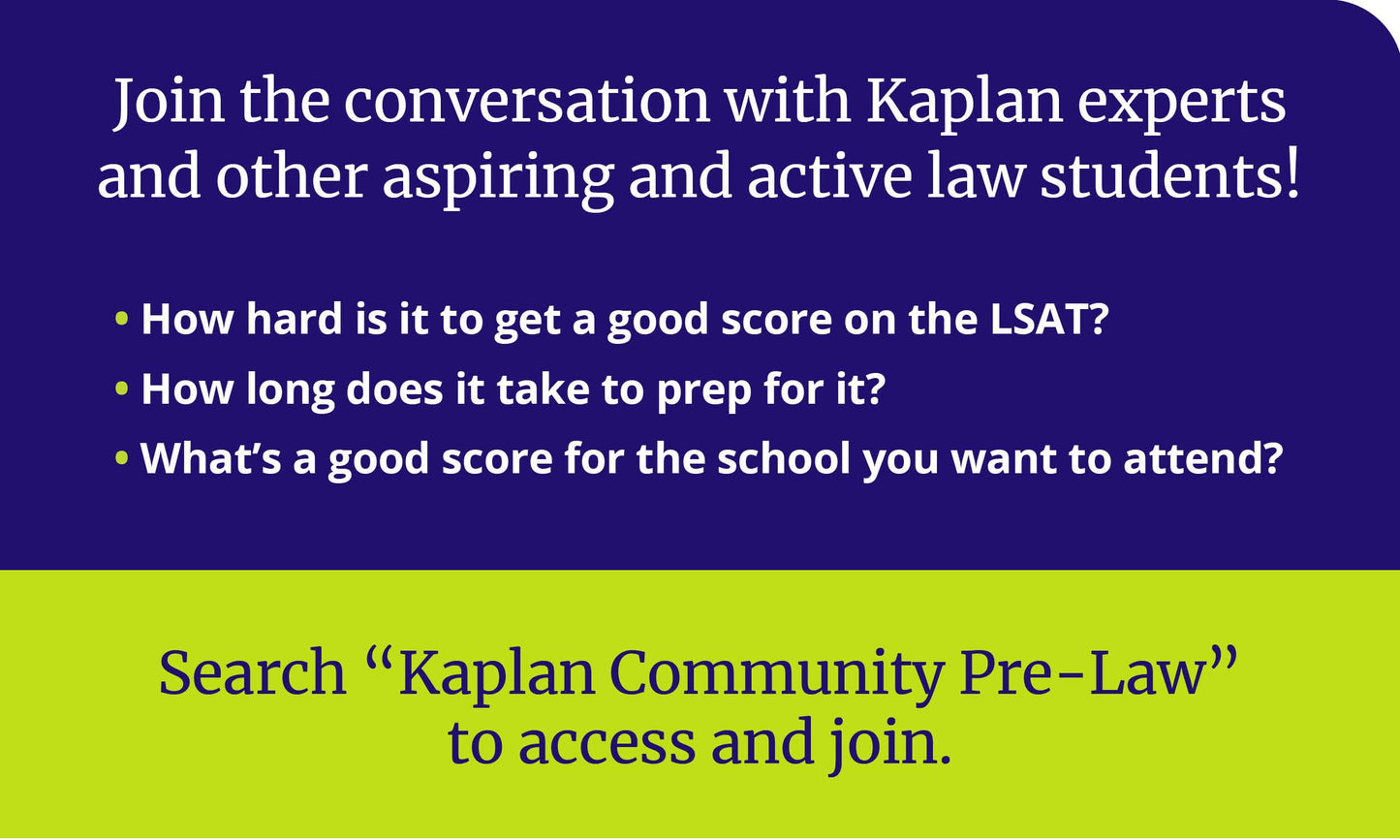 LSAT Premium Prep (2025) Kaplan Test Prep: Master the Digital LSAT with Exclusive 99th-Percentile Instructor Videos, Data-Driven Strategies, and Official Practice