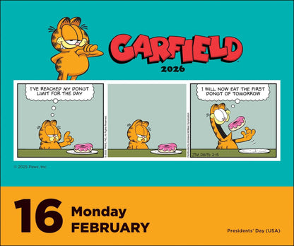 Garfield 2026 Day-to-Day Calendar 