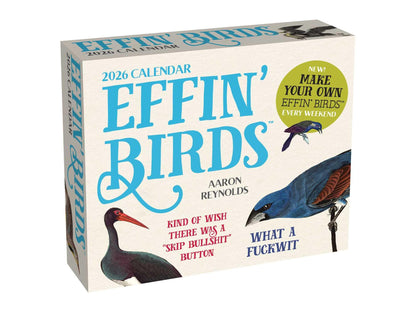 Effin' Birds 2026 Day-to-Day Calendar 