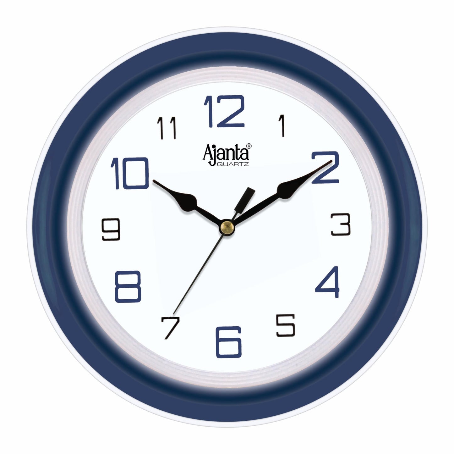 Ajanta Blue Abstract Analog Wall Clock 214x44x215 mm