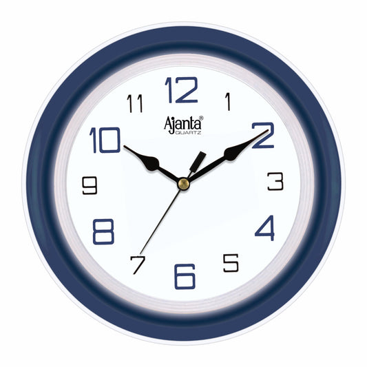 Ajanta Blue Abstract Analog Wall Clock 214x44x215 mm