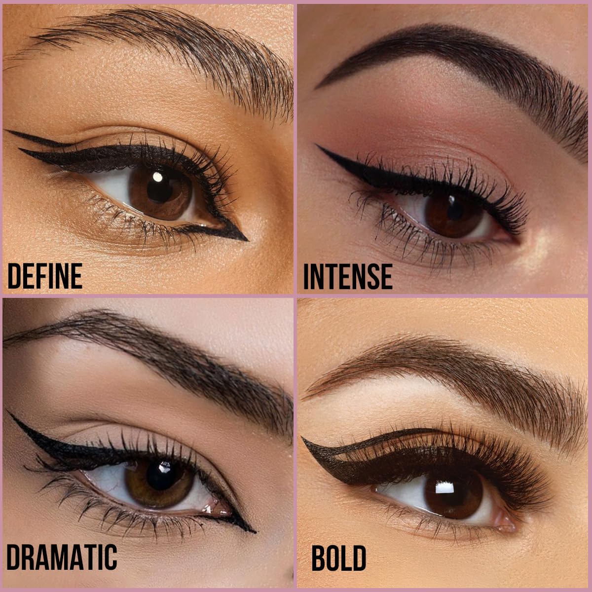 No Smudge Eyeliner - Intense Matte Black | Waterproof 4ml