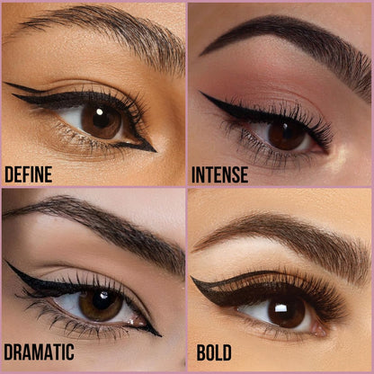 No Smudge Eyeliner - Intense Matte Black | Waterproof 4ml
