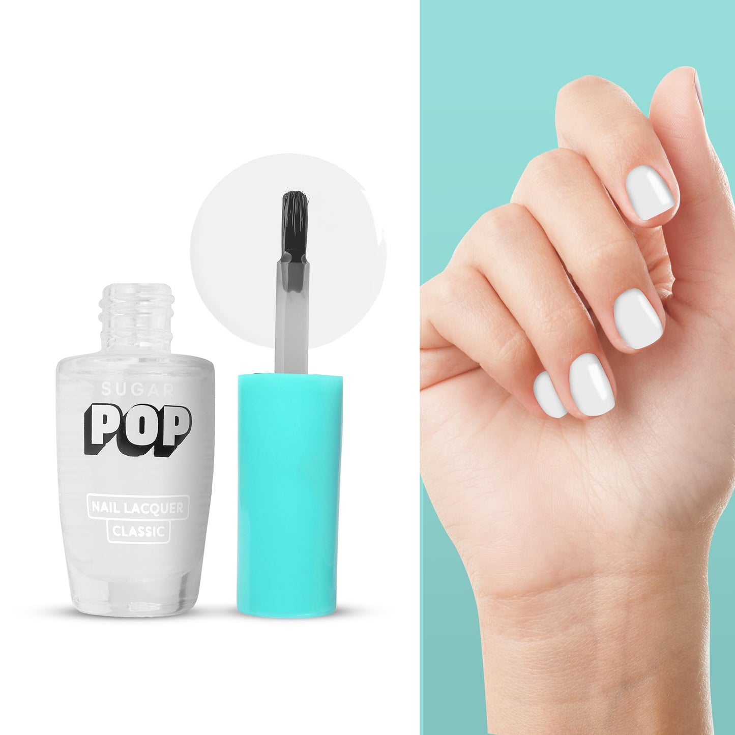 Nail Lacquer 27 Crystal Clear, 10ml - Quick-Dry, Chip-Resistant
