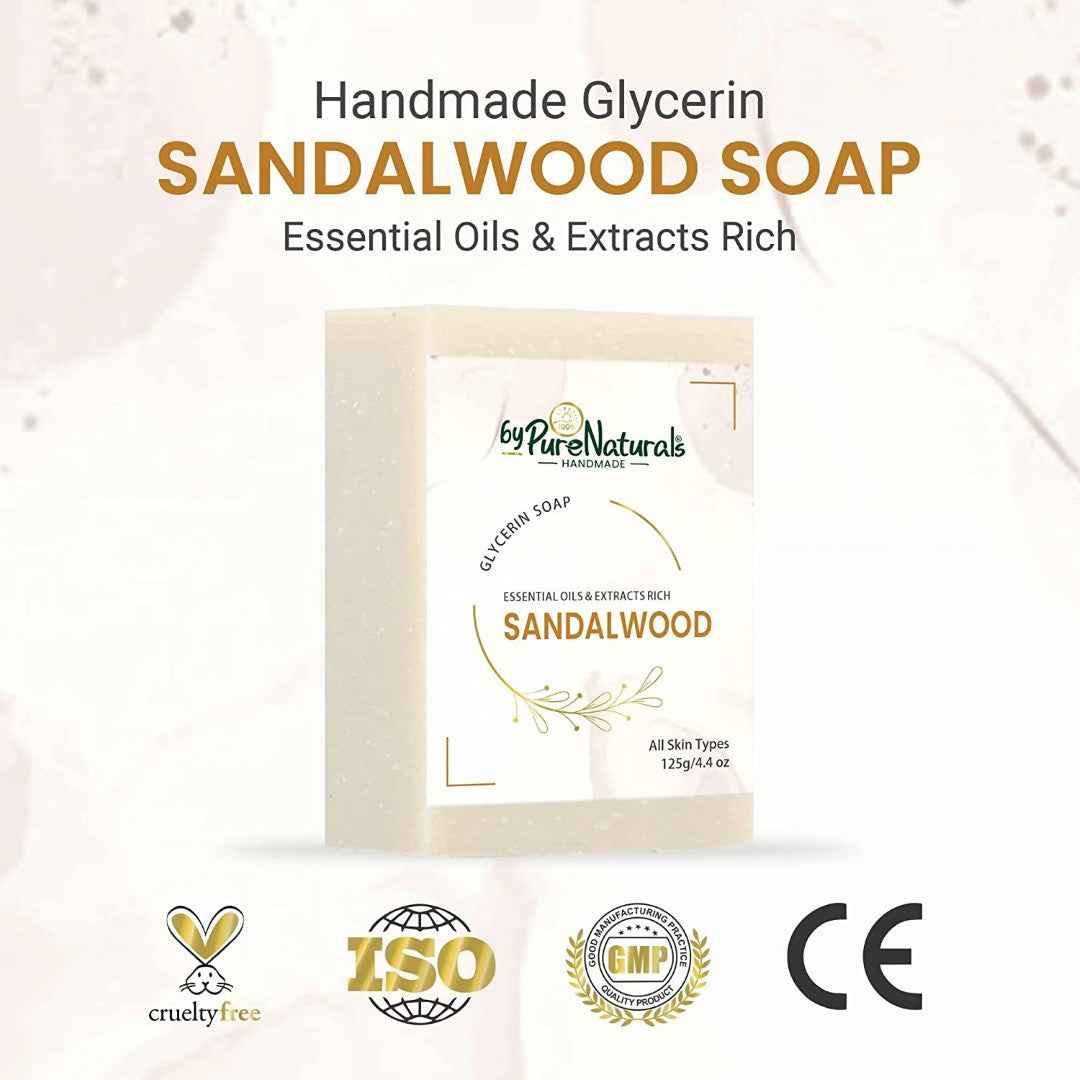 byPureNaturals Sandalwood Soap