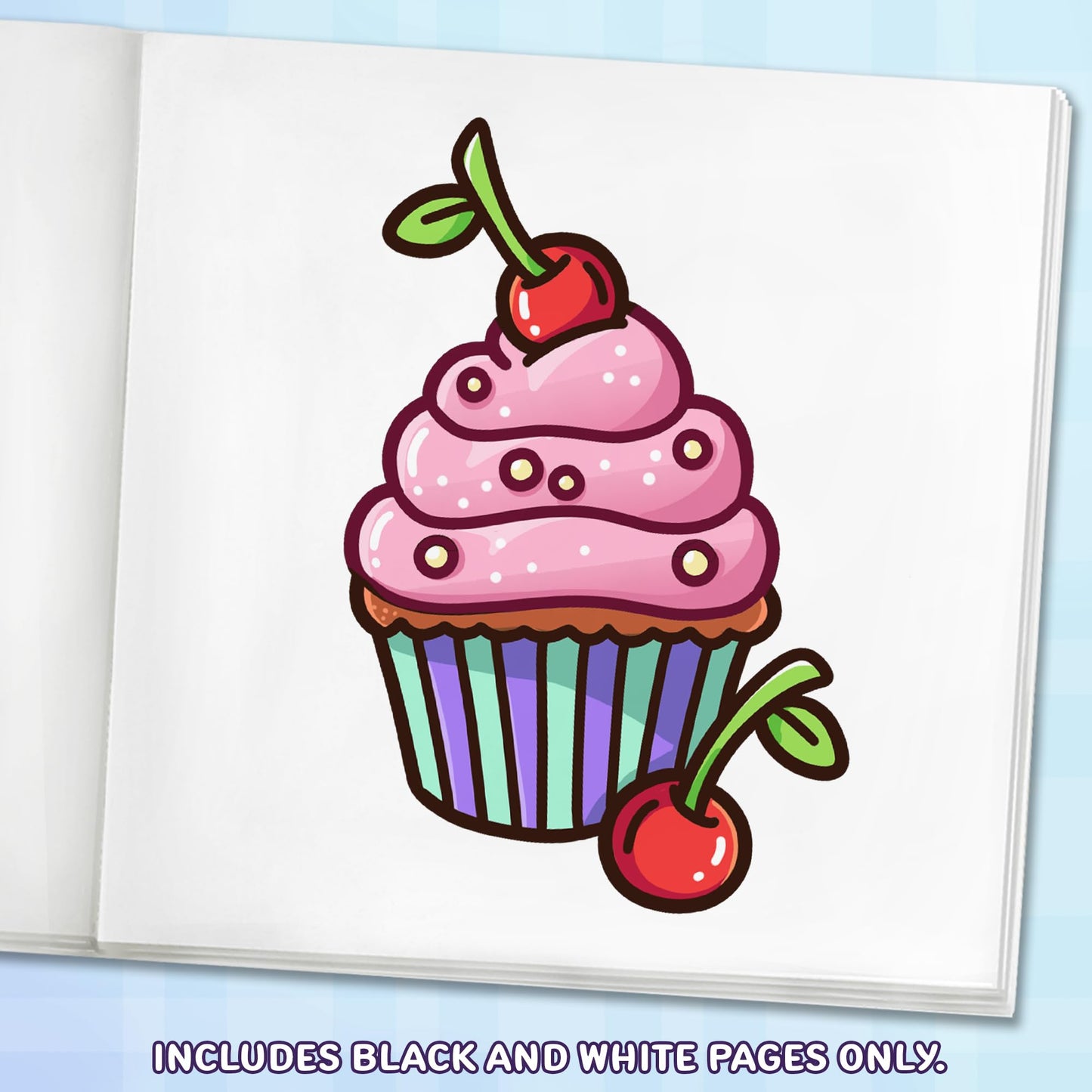 100 Bold Coloring Book: Simple, Easy, and Large Print Designs for Adults and Kids with Animals, Flowers, Food, and More! (Bold and Easy Coloring Books) 