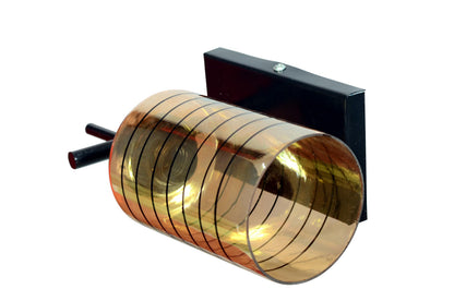 Wall Lamp Minimalist Modern Design Black Line Metal with White Glass - Size as per Images