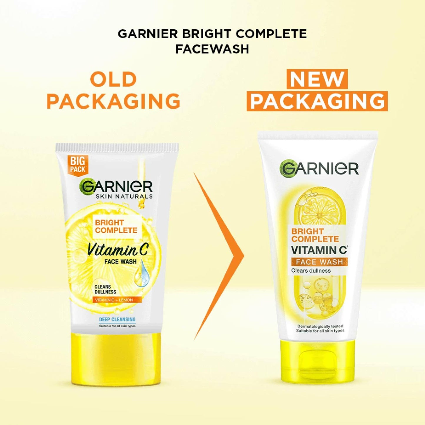 Bright Complete Vitamin C Face Wash - 150g for All Skin Types