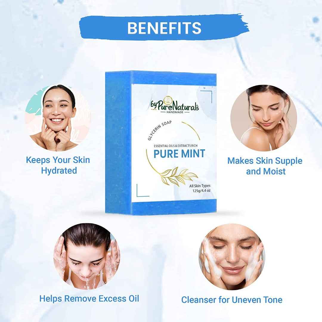 byPureNaturals Mint Soap