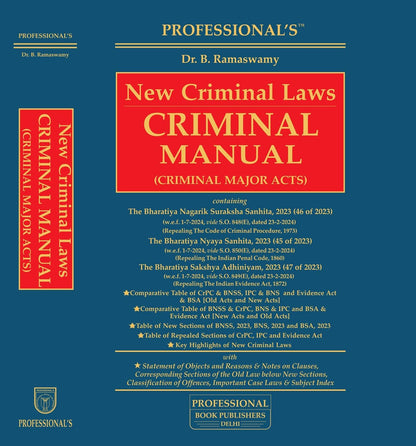 New Criminal Laws Manual