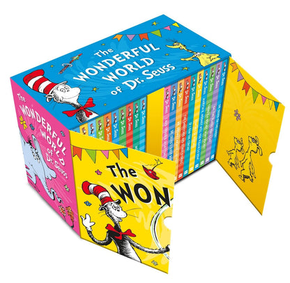 The Wonderful World of Dr. Seuss 20 Reading Books Collection Gift Box Set
