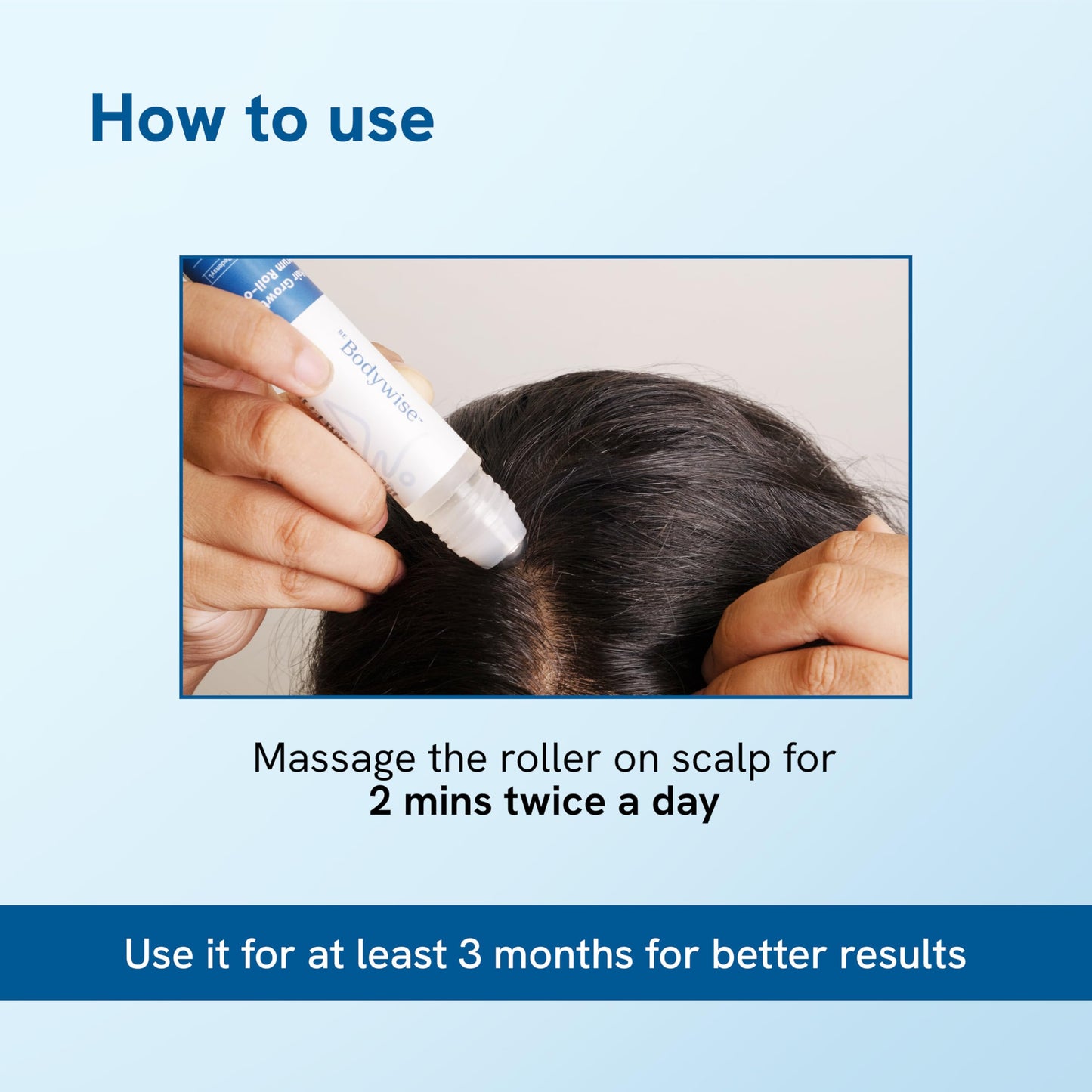 Rosemary Hair Growth Serum Roll-On, 3% Redensyl, 25ml